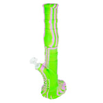 16 INCH TWO PART STRAIGHT SILICON WATER PIPE