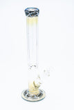 16" Fumed 9MM Glass Straight Tube Water PIpe