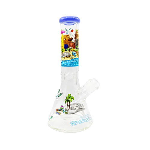 10-inch artistic Dunkee beaker bong – Pipe King LLC LA Wholesale Smoke Shop and Accessories