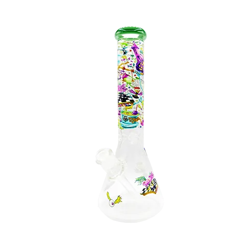 12-inch Dunkee Art beaker bong – Pipe King LLC LA Wholesale Smoke Shop and Accessories
