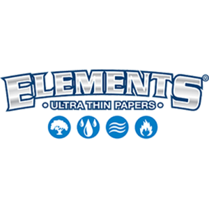 Elements ultra thin rolling papers logo – Pipe King LLC LA Wholesale Smoke Shop and Accessories