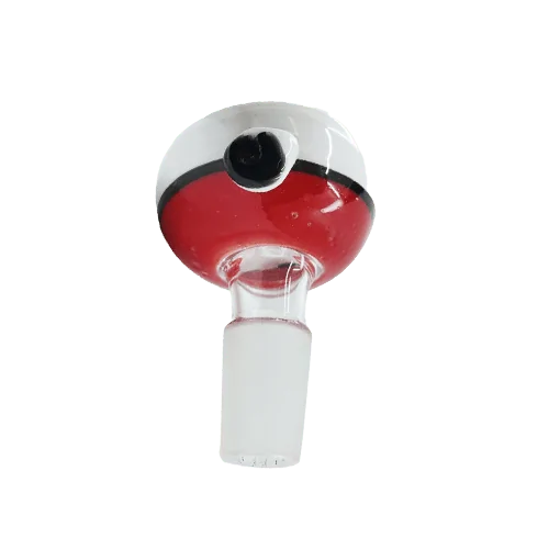 Durable glass bowl featuring Pokemon artwork – Available at Pipe King LLC LA Wholesale Smoke Shop