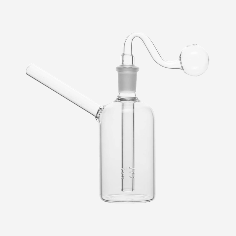 4" CLEAR BONG OIL BURNER
