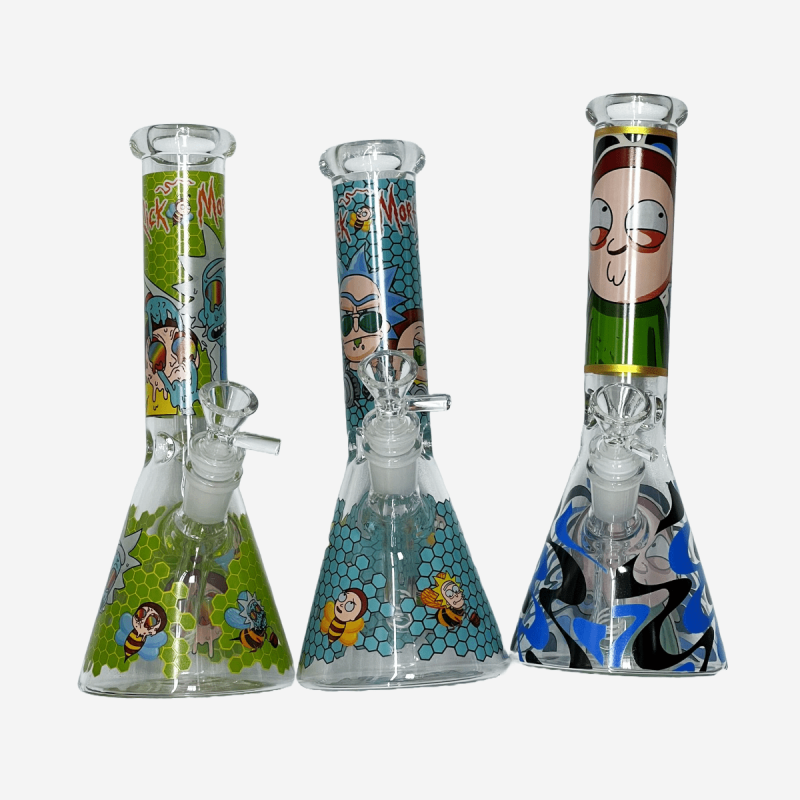 8" RICK * MORTY BEAKER