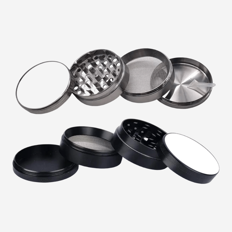 3 LAYER 1.5" METAL HERB GRINDER WITH SUBLIMATION MDF