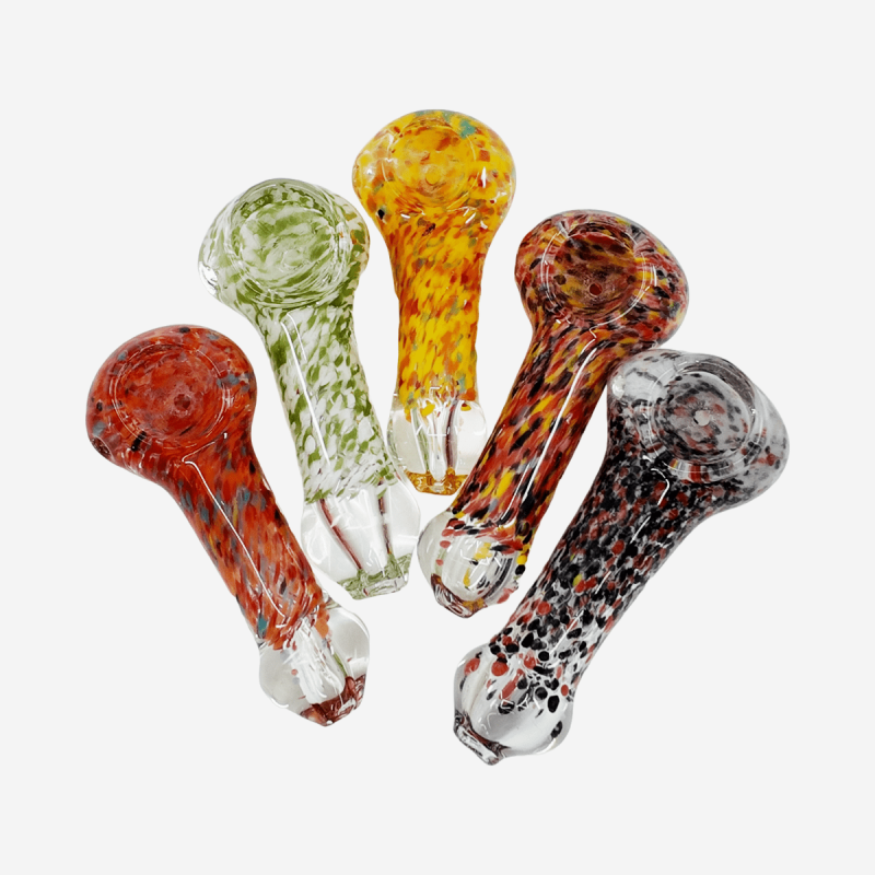 2.75 inch confetti design mini hand pipe – Pipe King LLC LA Wholesale Smoke Shop and Accessories