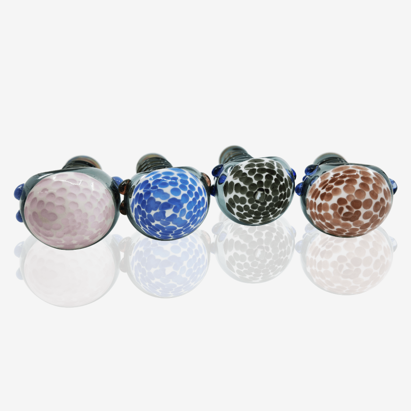 4 inch spiral rings hand pipe – Pipe King LLC LA Wholesale Smoke Shop and Accessories
