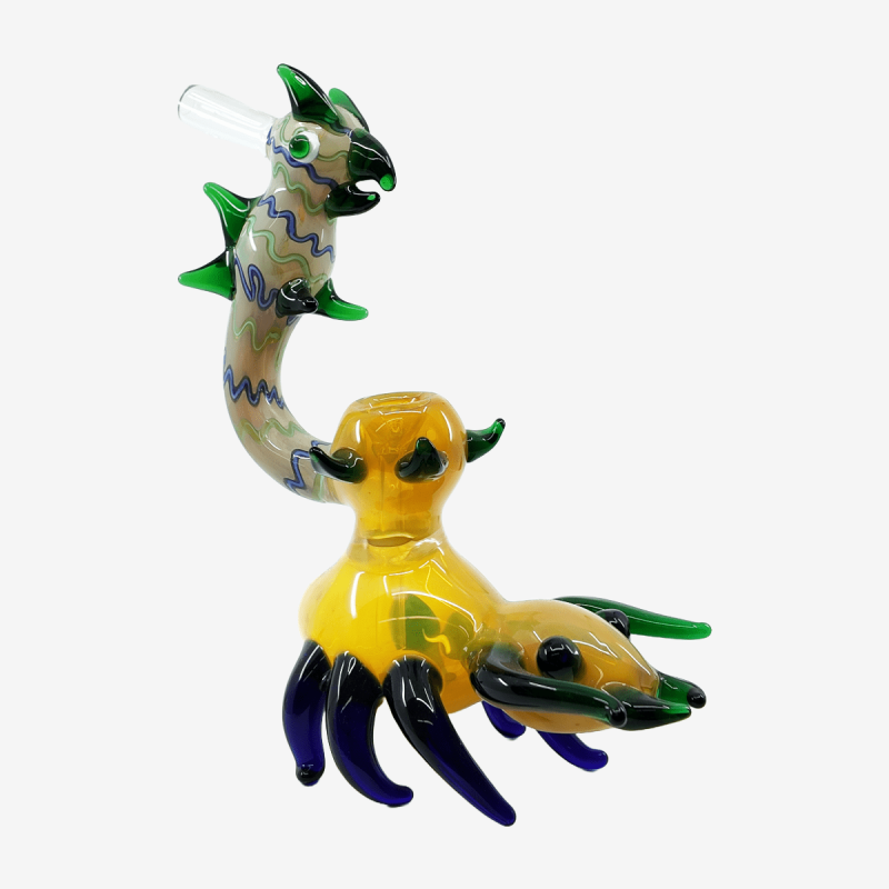 Scorpio handmade art waterpipe – Pipe King LLC LA Wholesale Smoke Shop and Accessories