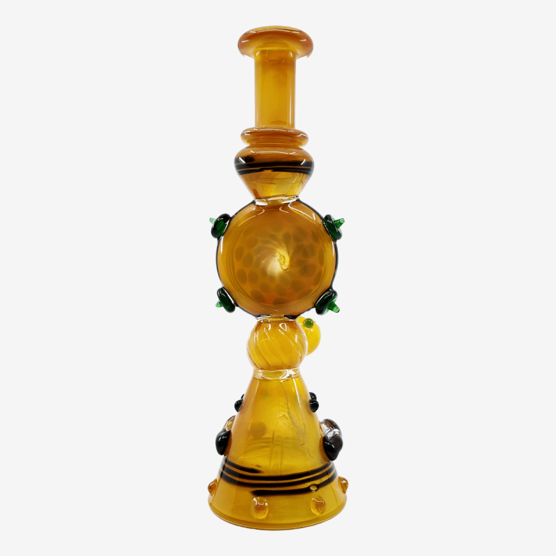 10 inch sunflower handcrafted beaker water pipe – Pipe King LLC LA Wholesale Smoke Shop and Accessories