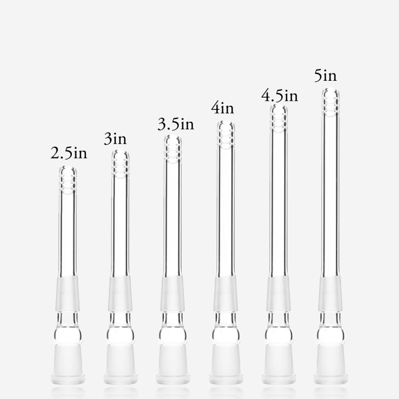 14mm to 14mm glass downstem 5 unit pack – Pipe King LLC LA Wholesale Smoke Shop and Accessories