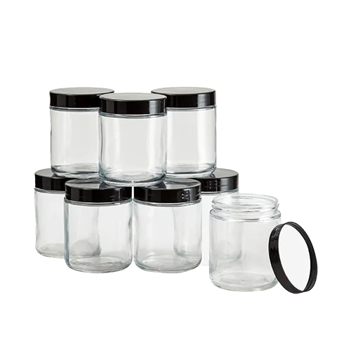 Variety of empty jars for storage – Pipe King LLC LA Wholesale Smoke Shop