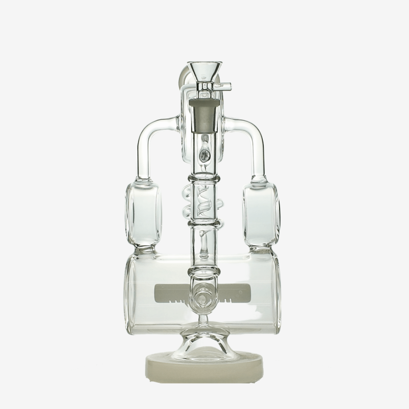 16 inch inline double tree percolator water pipe – Pipe King LLC LA Wholesale Smoke Shop and Accessories