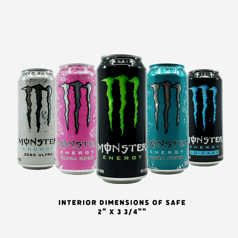 Wholesale MON$TER energy drink diversion safe/stash box – Pipe King LLC LA Wholesale Smoke Shop and Accessories