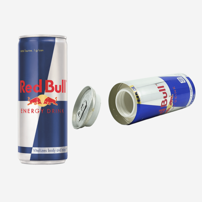 Discreet stash can disguised as Red Bull energy drink – Pipe King LLC Los Angeles Wholesale Accessories