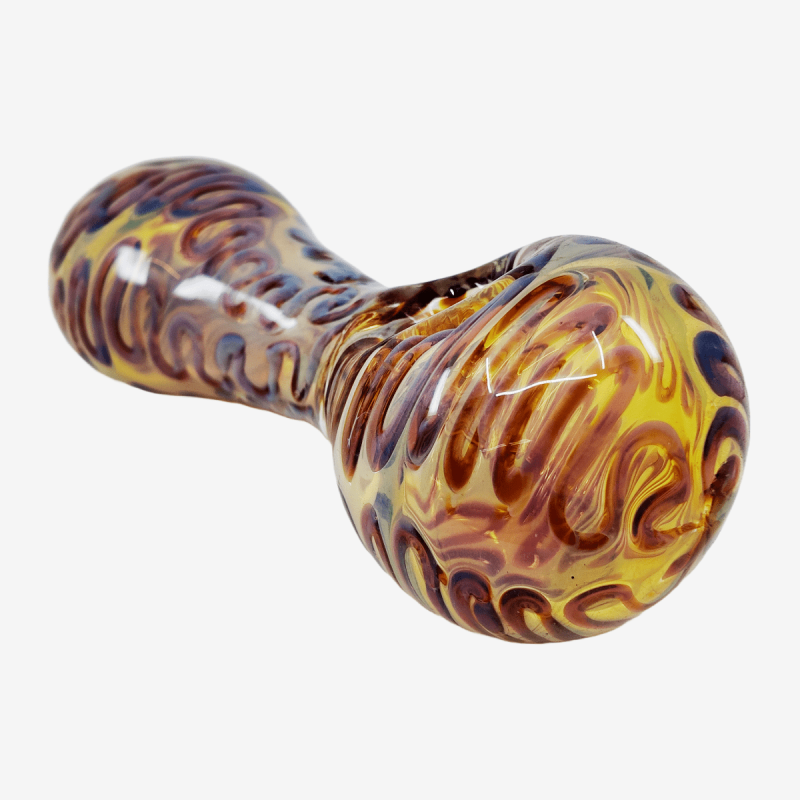 550g glossy wave heavy handpipe – Pipe King LLC LA Wholesale Smoke Shop and Accessories