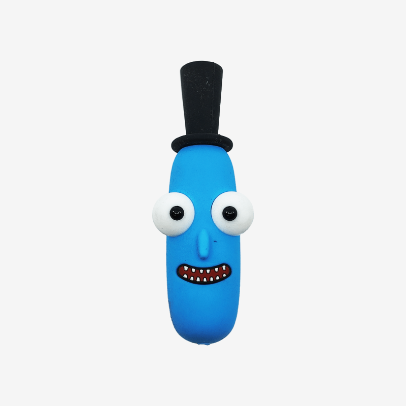 Fun and colorful 4" Mr. Poppy Butt Hole silicone pipe – Pipe King LLC LA Wholesale Smoke Shop and Accessories