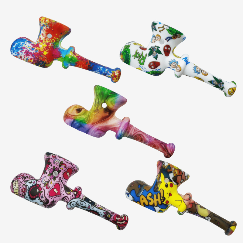 High-quality silicone boot hand pipe with unique design – Pipe King LLC LA Wholesale Smoke Shop and Accessories