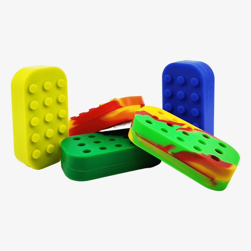 LEGOS silicone jar – 18 pieces per order pack – Pipe King LLC LA Wholesale Smoke Shop and Accessories