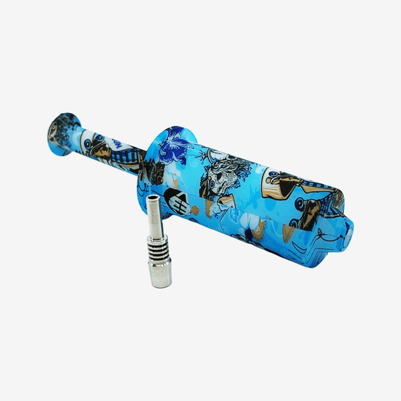 Compact 10mm printed silicone nectar collector – Pipe King LLC LA Wholesale Smoke Shop and Accessories