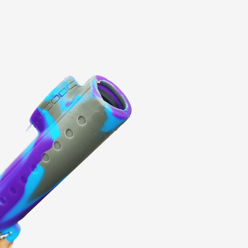 Portable 4 inch silicone keychain submarine nectar collector 10mm – Available at Pipe King LLC LA Wholesale Smoke Shop