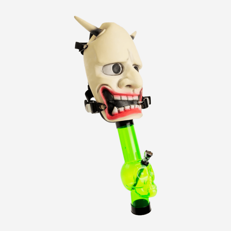 Unique demon-themed gas mask for smoking accessories – Pipe King LLC Los Angeles Wholesale Accessories