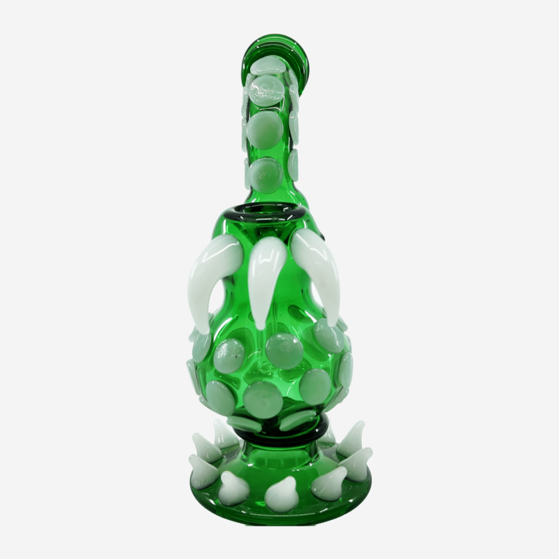 Unique alien monster design glass bubbler – Pipe King LLC Los Angeles Wholesale Smoking Accessories