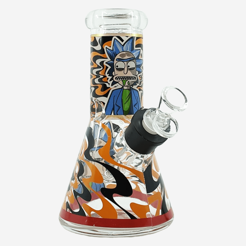 8 inch Rick Rag beaker bong – Pipe King LLC LA Wholesale Smoke Shop and Accessories