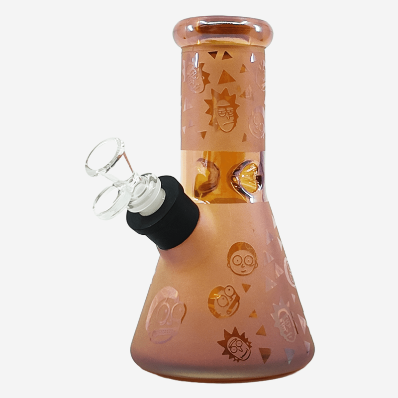 8 inch Rickity beaker bong – Pipe King LLC LA Wholesale Smoke Shop and Accessories