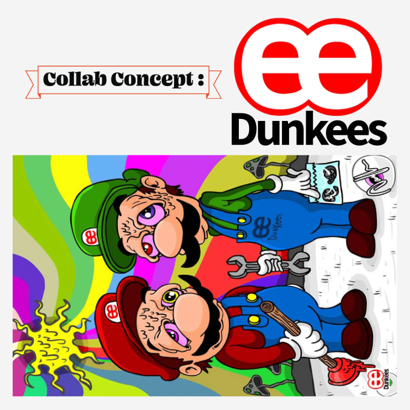 14 inch Dunkee Right Mushrooms Biker hand pipe – Pipe King LLC LA Wholesale Smoke Shop and Accessories