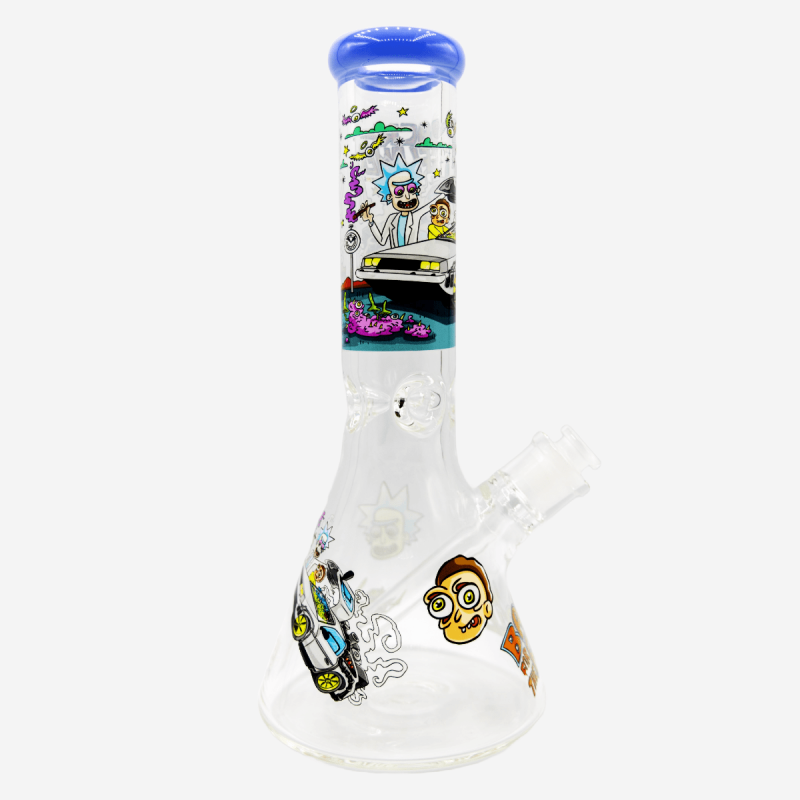 Medium 12" Dunkee Back For The Flower Biker hand pipe for smoking – Pipe King LLC LA Wholesale Smoke Shop and Accessories