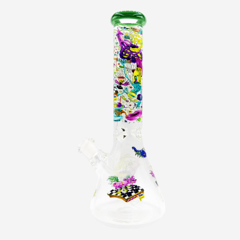 Wholesale 14 inch Dunkee Chess of Life Biker hand pipe – Pipe King LLC LA Wholesale Smoke Shop and Accessories