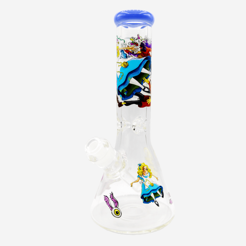 Large 12" Dunkee Down The Hole Biker hand pipe for smoking – Pipe King LLC LA Wholesale Smoke Shop and Accessories