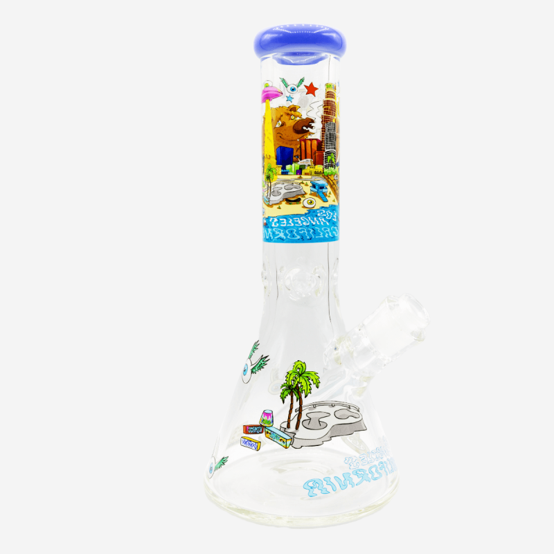 Wholesale 12 inch Dunkee Los Angeles Biker hand pipe – Pipe King LLC LA Wholesale Smoke Shop and Accessories