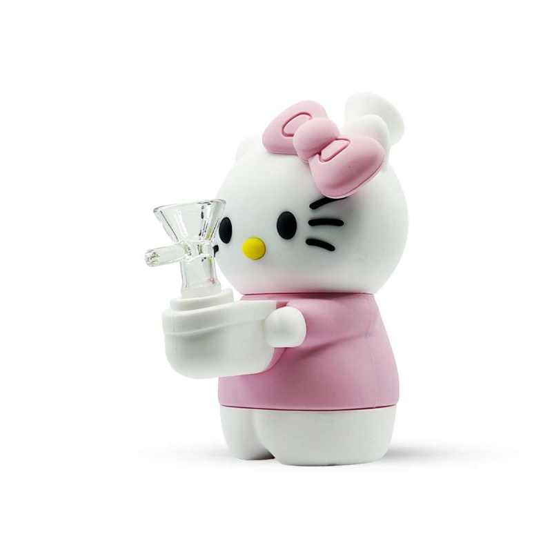6" Kitty Silicone Dab Rig