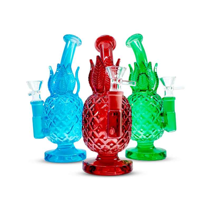 Pineapple Glass Dab Rig – 7 Inch