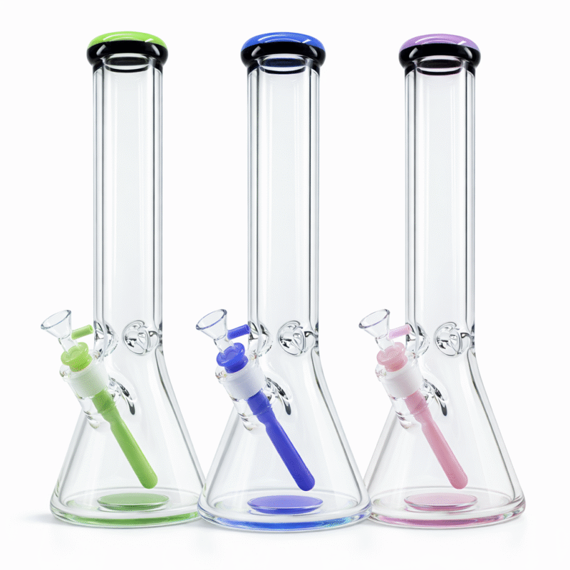 14" Slime Beaker Waterpipe