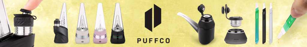 Puffco product banner by Pipe420, leading wholesale glass pipe distributors LA and glass pipe wholesale distributors USA.