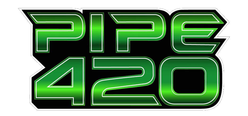 Pipe420 official logo – recognized as the best wholesale distributor glass pipes for smoking LA.