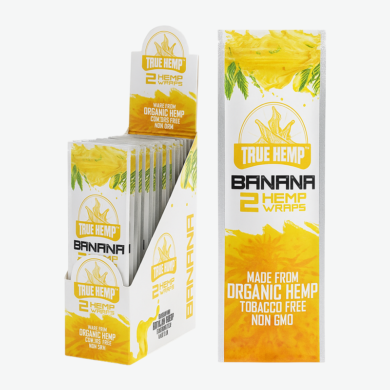 True Hemp Banana Hemp Blunt Wraps2