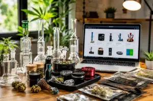 Online wholesale supplier for smoke shops with glass bongs, accessories, and product catalog by Pipe420