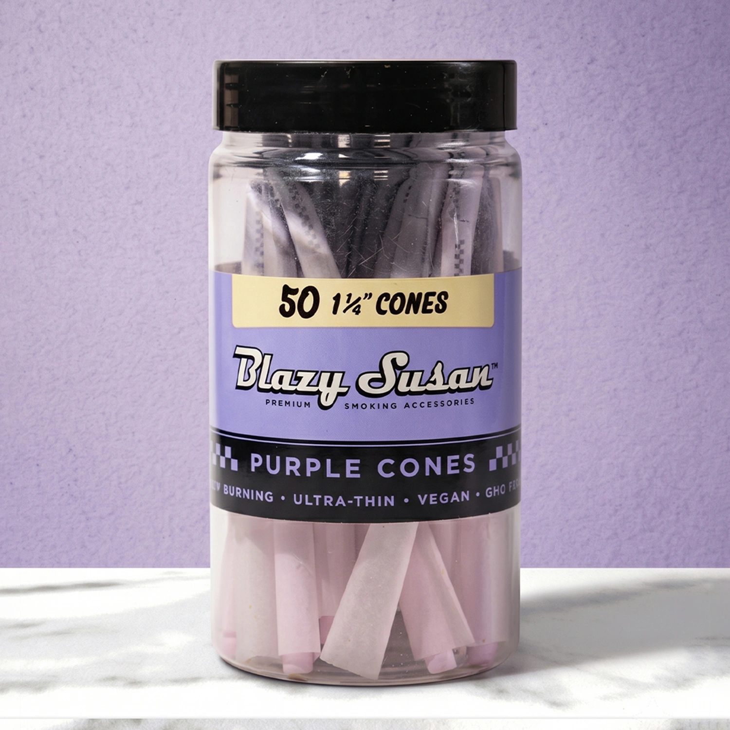 Blazy Susan Purple Pre-Rolled Cones