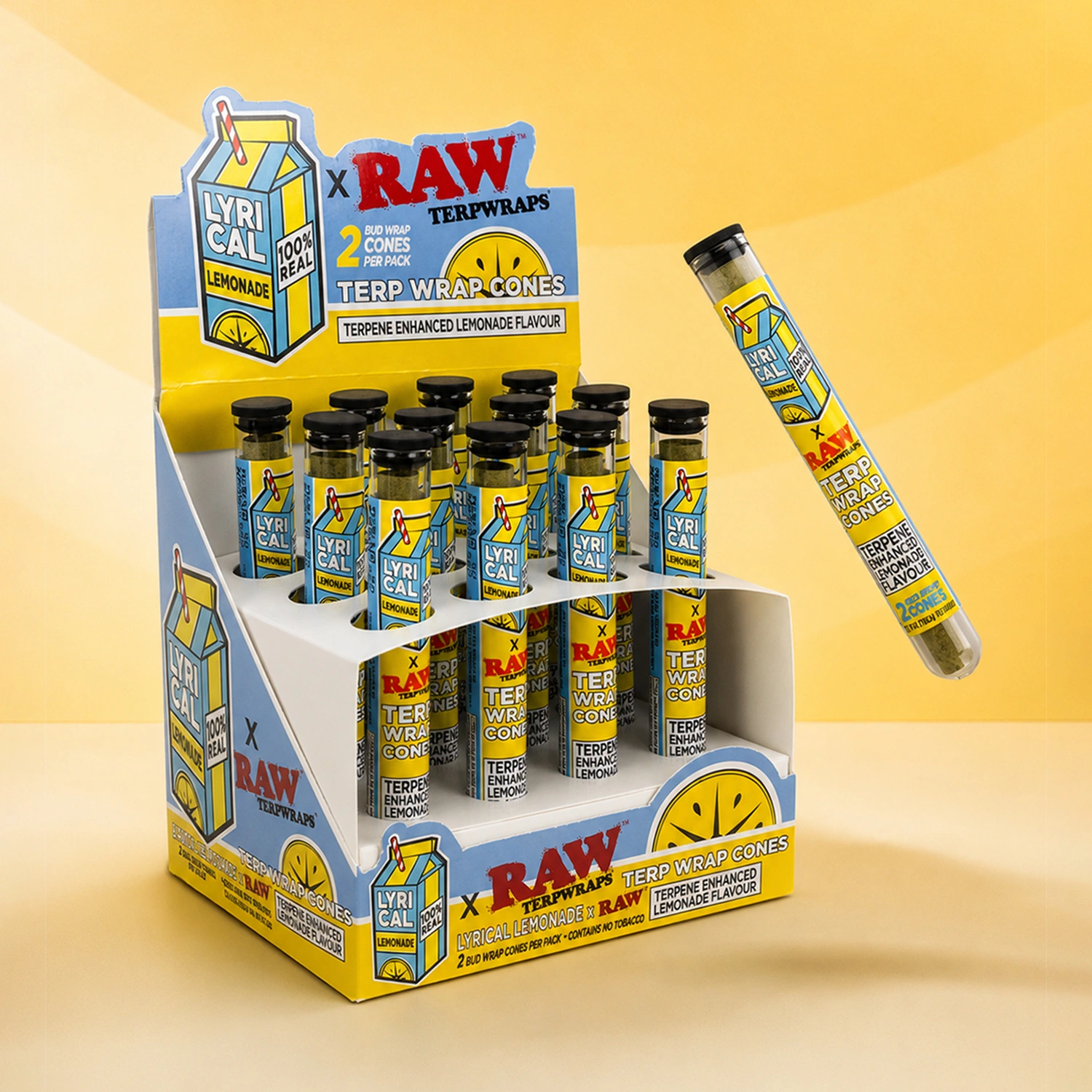 RAW x Lyrical Lemonade Bud Wrap Cones
