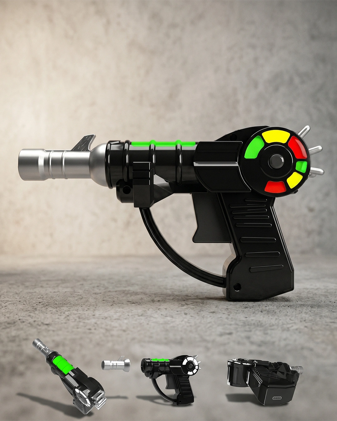 Raygun Penjamin Battery With Lights And Sound Cartridge Batteries - Pipe420