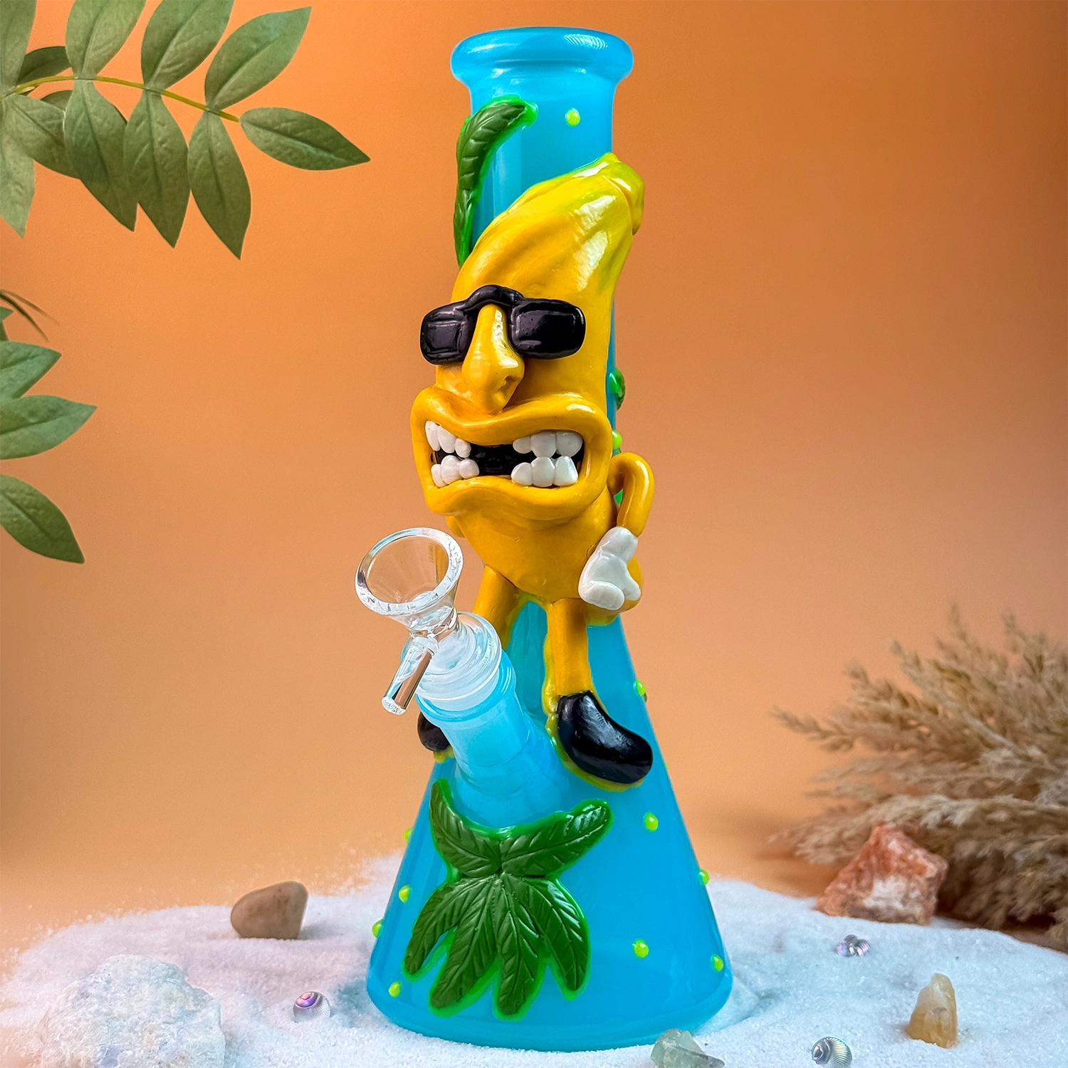 Banana Bandit Beaker (Glow In Dark)