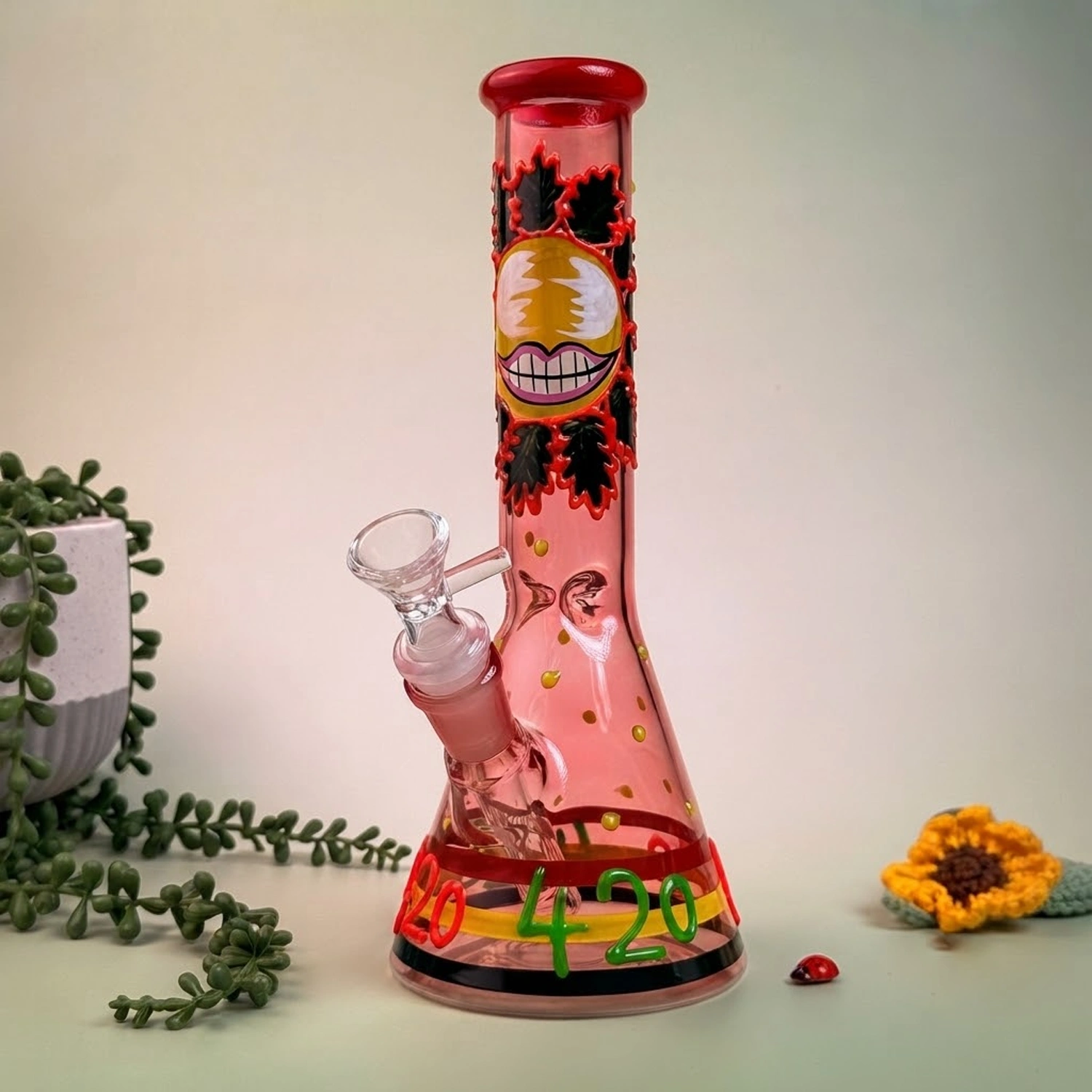 Glow Grin Beaker (Glow In Dark)