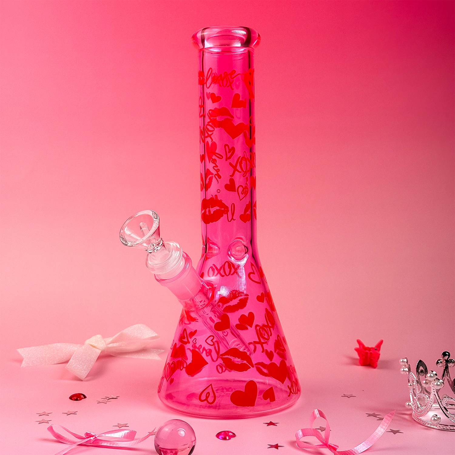 XOXO Kiss Beaker